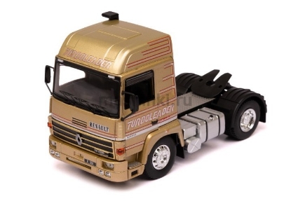 Изображение IXO 1/43 Седельный тягач RENAULT R390 Turboleader 1987 beige metallic