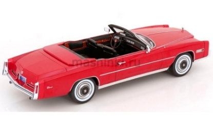 Изображение MODELCAR 1/18 CADILLAC Eldorado Convertible 1976 (0/4) red/black