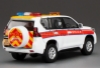 Изображение VITESSE 1/43 TOYOTA Land Cruiser Prado 4x4 HK Airport District Police (полиция аэропорта Гонконга) 2015