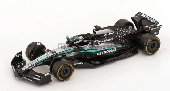 Изображение BBURAGO 1/43 Формула 1/F-1 MERCEDES-AMG F1 W16 №63 Mercedes-AMG Petronas F1 Team Russell 2025