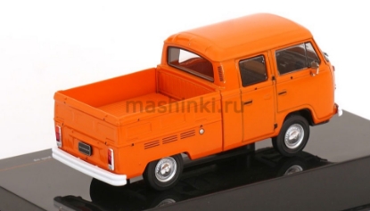Изображение IXO 1/43 VW T2 DoKa пикап с двойной кабиной 1972 orange