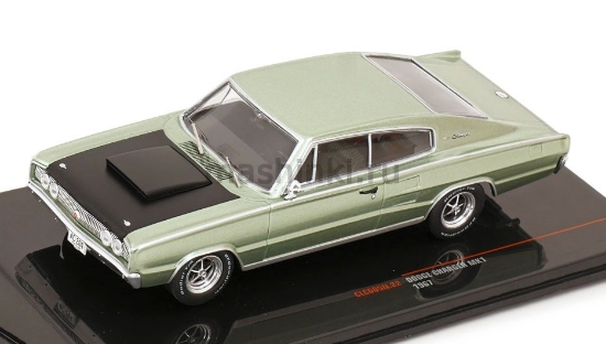 Изображение IXO 1/43 DODGE Charger MK1 1967 green metallic/black