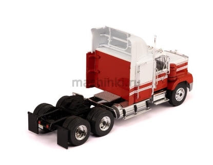 Изображение IXO 1/43 Седельный тягач GMC General SBFA 1988 white/red