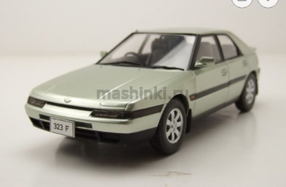 Изображение WHITEBOX 1/24 MAZDA 323F 1989 (2/4) light green metallic