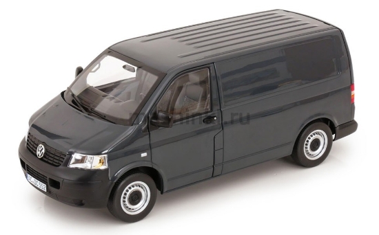 Изображение NOREV 1/18 VW T5 Van Transporter 2003 (4/5) anthracite grey