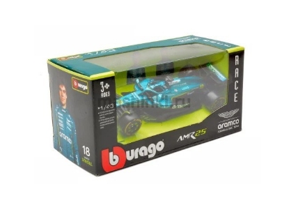 Изображение BBURAGO 1/43 Формула 1/F-1 ASTON MARTIN F1 AMR25 №18 Team Aramco Cognizant Stroll 2025