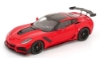 Изображение IXO 1/18 CHEVROLET Corvette C7 ZR1 Coupe 2019 (0/4) red/black