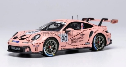 Изображение IXO 1/43 PORSCHE 911 GT3 Cup (992) №90 Rosland Gold Malin 2 место Porsche Cup Brands Hatch 2023