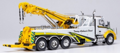 Изображение IXO 1/43 Эвакуатор KENWORTH T880 2018 white/yellow