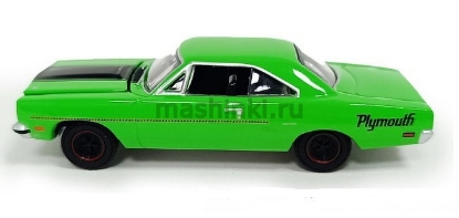 Изображение GREENLIGHT 1/64 PLYMOUTH Road Runner 1970 green