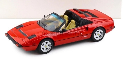 Изображение NOREV 1/18 FERRARI 308 GTS 1982 (0/4) red (машина Томаса Магнума т/с Частный детектив Магнум)