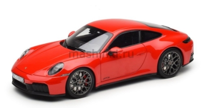 Изображение NOREV 1/18 PORSCHE 911 Carrera 4 GTS Coupe (992.2) 2025 (3/4) guards red