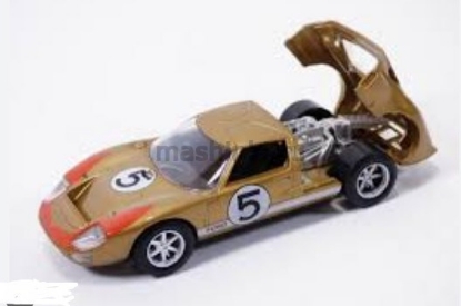 Изображение NOREV JET CAR 1/43 FORD GT40 №5 1966 old (к/ф Ford против Ferrari)