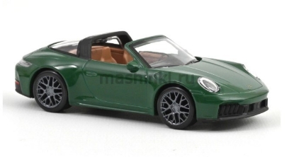 Изображение NOREV JET CAR 1/43 PORSCHE 911 Carrera 4 GTS Targa (992) 2024 british racing green