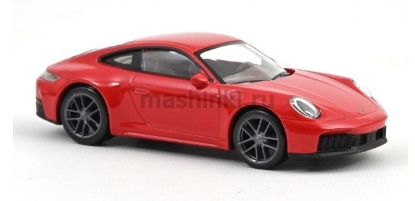 Изображение NOREV JET CAR 1/43 PORSCHE 911 Carrera 4 GTS Coupe (992) 2024 carmin red