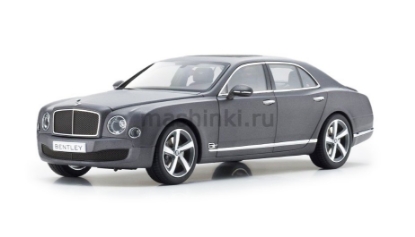 Изображение KYOSHO 1/18 BENTLEY Mulsanne Speed 2014 (6/6) dark grey