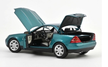 Изображение NOREV 1/18 MERCEDES-BENZ SLK (R170) Convertible 1996 (4/4) vivianit green