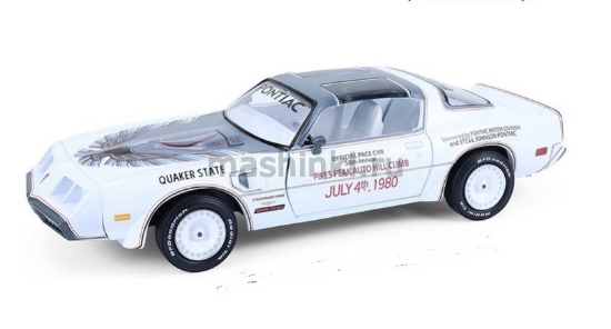 Изображение GREENLIGHT 1/24 PONTIAC Firebird Trans Am Official Pace Car 58th Annual Pikes Peak Auto Hill Climb 1980