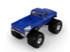 Изображение GREENLIGHT 1/43 FORD F-250 Monster Truck Buck Truck Garbage Pail Kids 40th Anniversary Bigfoot 1976 blue