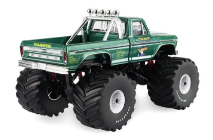 Изображение GREENLIGHT 1/43 FORD F-250 Monster Truck Thumper Bigfoot (колеса 66 дюймов) 1975 green