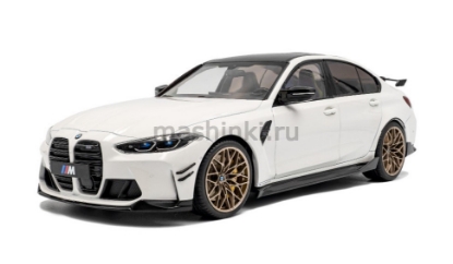 Изображение SOLIDO 1/18 BMW M3 (G80) (2/6) alpine white