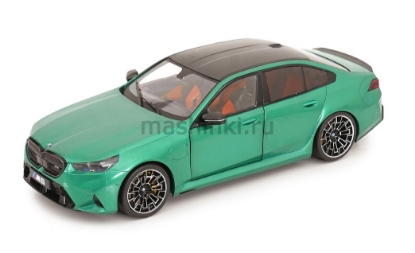 Изображение SOLIDO 1/18 BMW M5 2025 (2/6) green