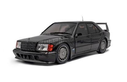 Изображение SOLIDO 1/18 MERCEDES-BENZ 190E Evo2 1990 (2/6) black with dark grey wheels