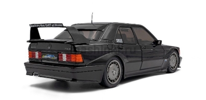Изображение SOLIDO 1/18 MERCEDES-BENZ 190E Evo2 1990 (2/6) black with dark grey wheels
