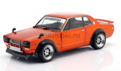 Изображение SOLIDO 1/18 NISSAN Skyline (C10) HAKOSUKA orange