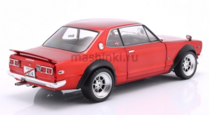 Изображение SOLIDO 1/18 NISSAN Skyline (C10) HAKOSUKA (2/4) red
