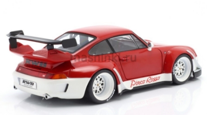 Изображение SOLIDO 1/18 PORSCHE RWB Bodykit Porco Rosso (2/4) red