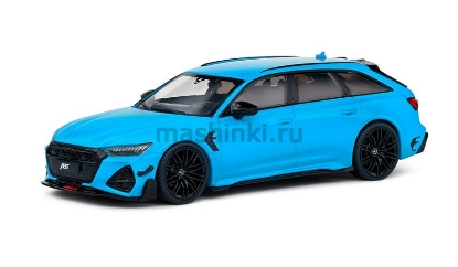 Изображение SOLIDO 1/43 AUDI RS6-R Avant ABT (C8) 2021 miami blue