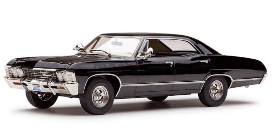 Изображение MODELCAR 1/18 CHEVROLET Impala Sport Sedan 1967 (т/с Supernatural) (0/6) 1967