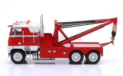 Изображение IXO 1/43 Эвакуатор FREIGHTLINER FLA 1987 red/white