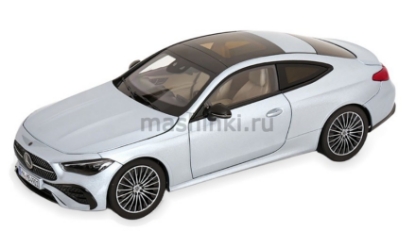Изображение NOREV 1/18 MERCEDES-BENZ CLE Coupe (C236) 2024 (6/6) hightech silver