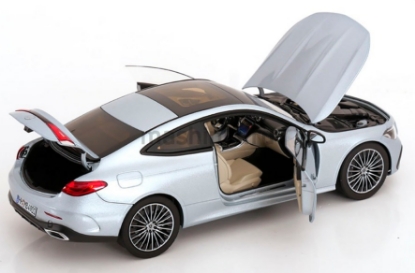 Изображение NOREV 1/18 MERCEDES-BENZ CLE Coupe (C236) 2024 (6/6) hightech silver