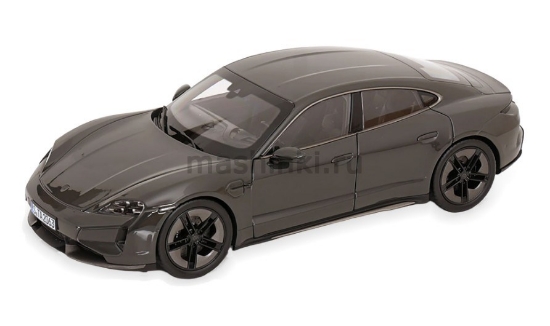 Изображение NOREV 1/18 PORSCHE Taycan Turbo S 2024 (6/6) slate grey neo