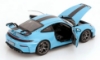 Изображение NOREV 1/18 PORSCHE 911 GT3 Weissach Pack (992.2) 2025 gulf blue