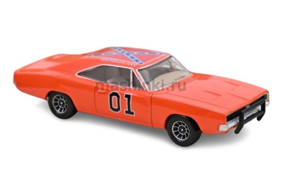 Изображение NOREV JET CAR 1/43 DODGE Charger R/T SE General Lee 1969 Hemi Orange (т/с Придурки из Хаззарда)